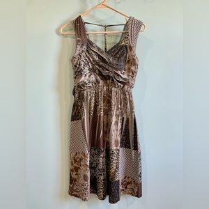 Daytrip boho animal print dress